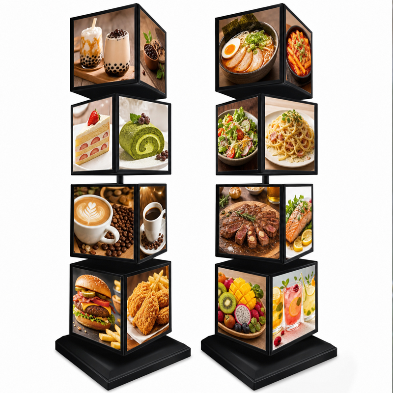 Picture Frame - Custom Square Rotating Light Box for