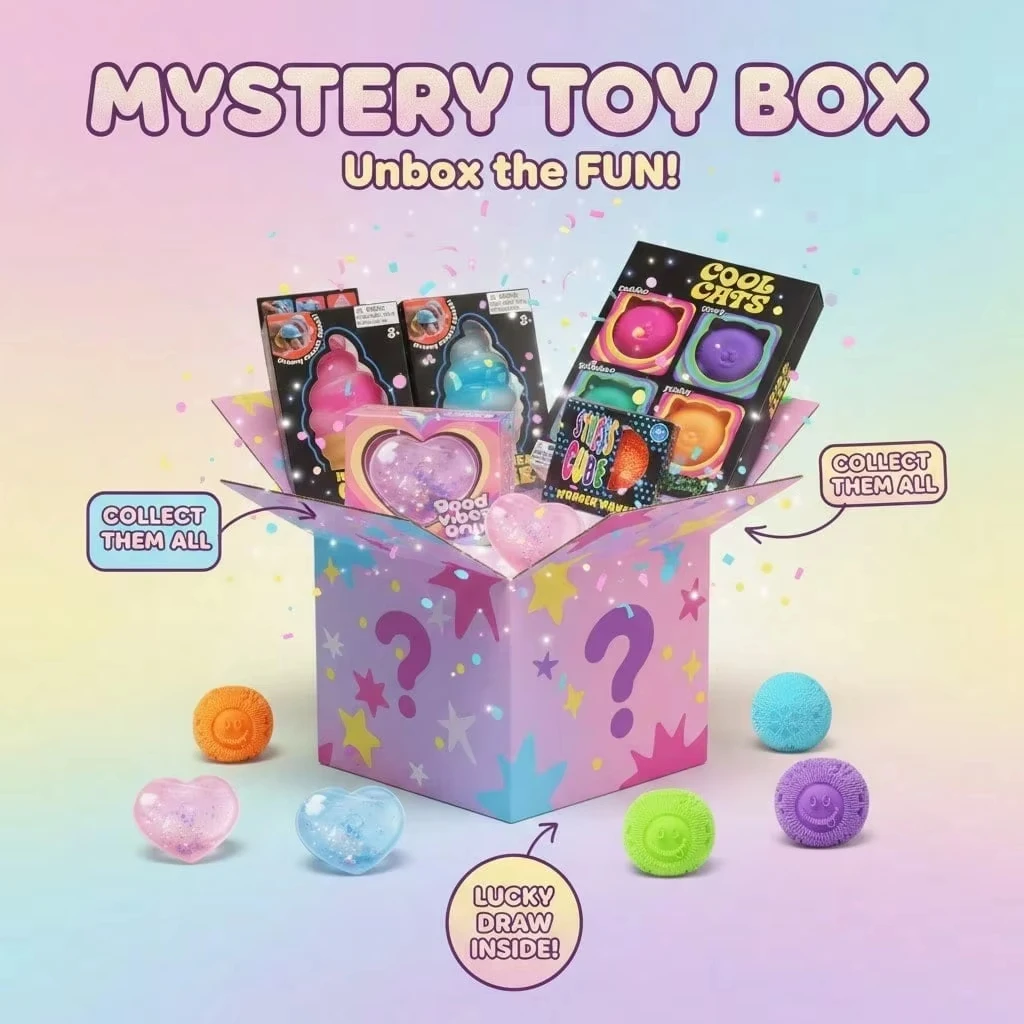 New 100+Pcs Surprise Box Toys  - Curtain Curtain ulasan dan harga