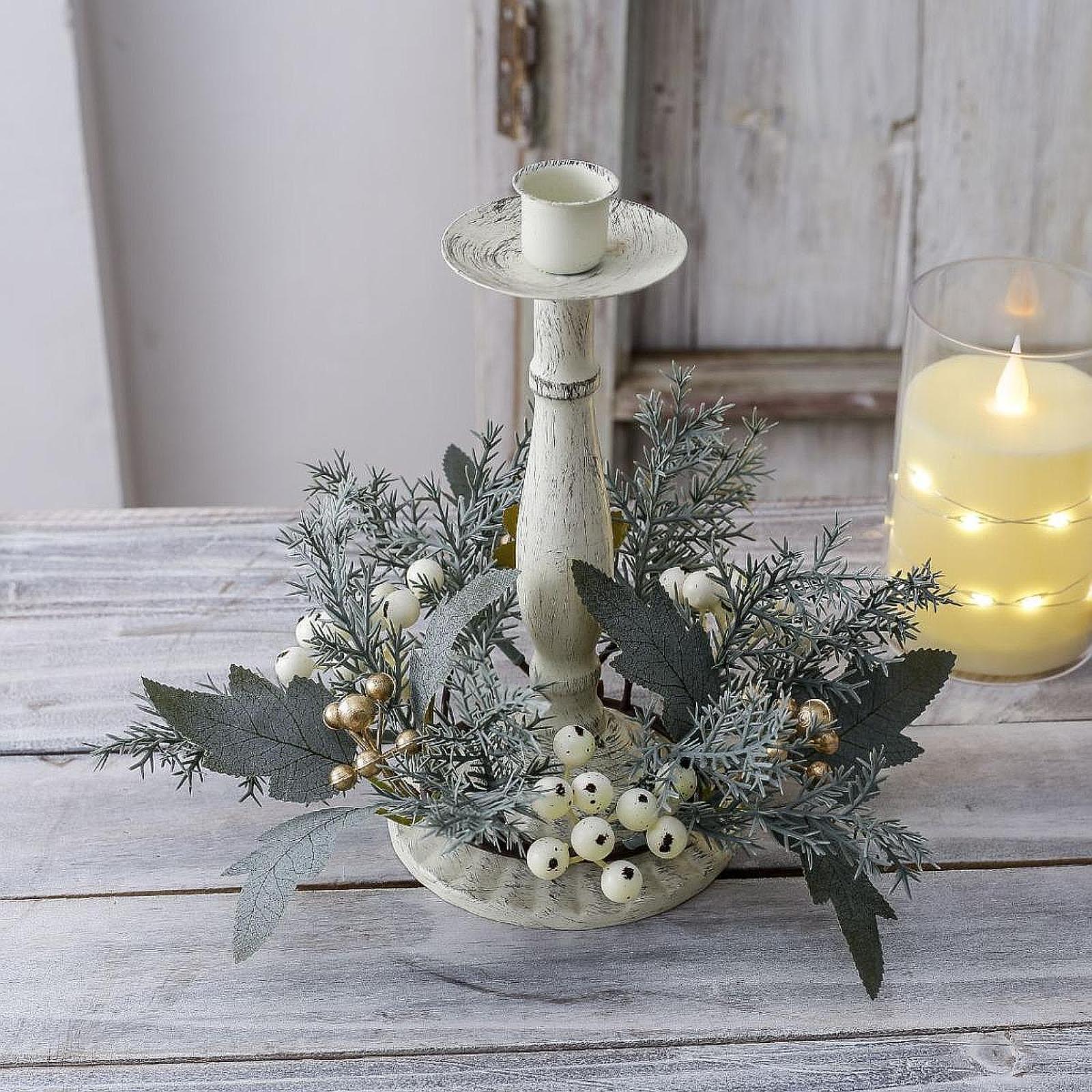 Handmade Artificial Flower Can - Candle Holder Decor ulasan dan harga