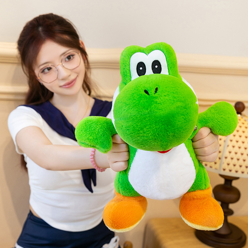 Cute Yoshi Green Dinosaur Plus - Throw Pillow ulasan dan harga