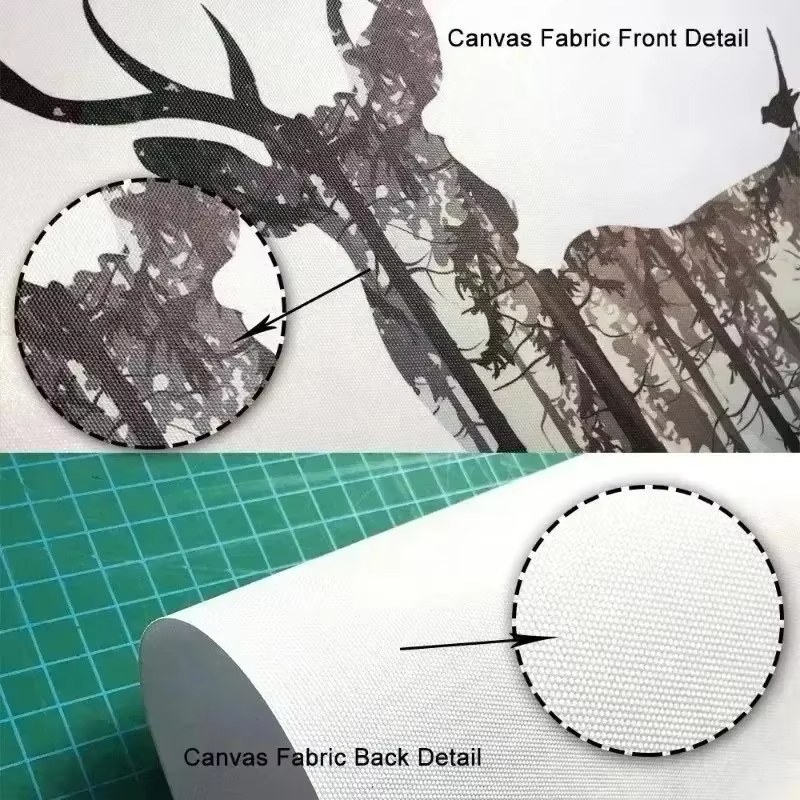 (NoFrame 3PCS)-2D Flat, Set of - Abstract Canvas Set ulasan dan harga