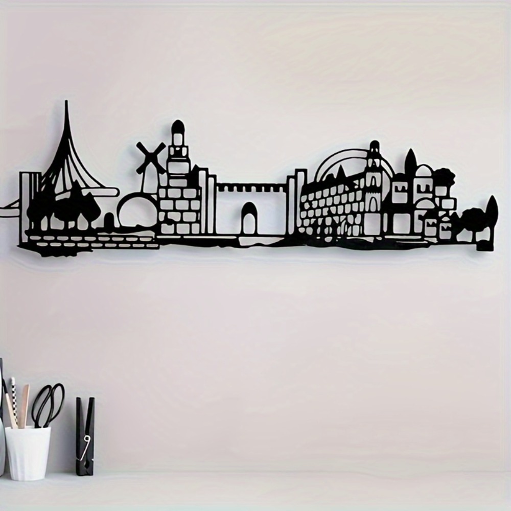 CIFBUY Metal Wall Art Jerusale - Wall Art ulasan dan harga