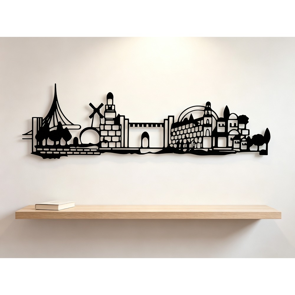 CIFBUY Metal Wall Art Jerusale - Wall Art ulasan dan harga