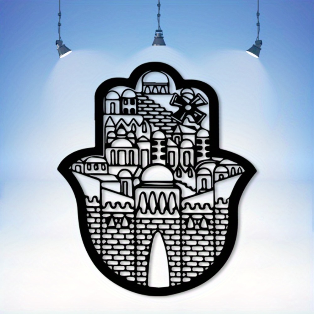 CIFBUY Jerusalem Holy City Met - Wall Art ulasan dan harga