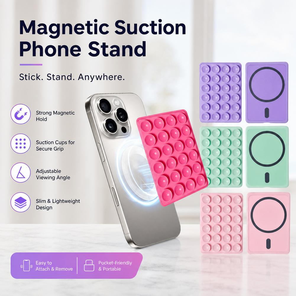 Silicone 24 Suction Phone Hold - Wall Sticker ulasan dan harga