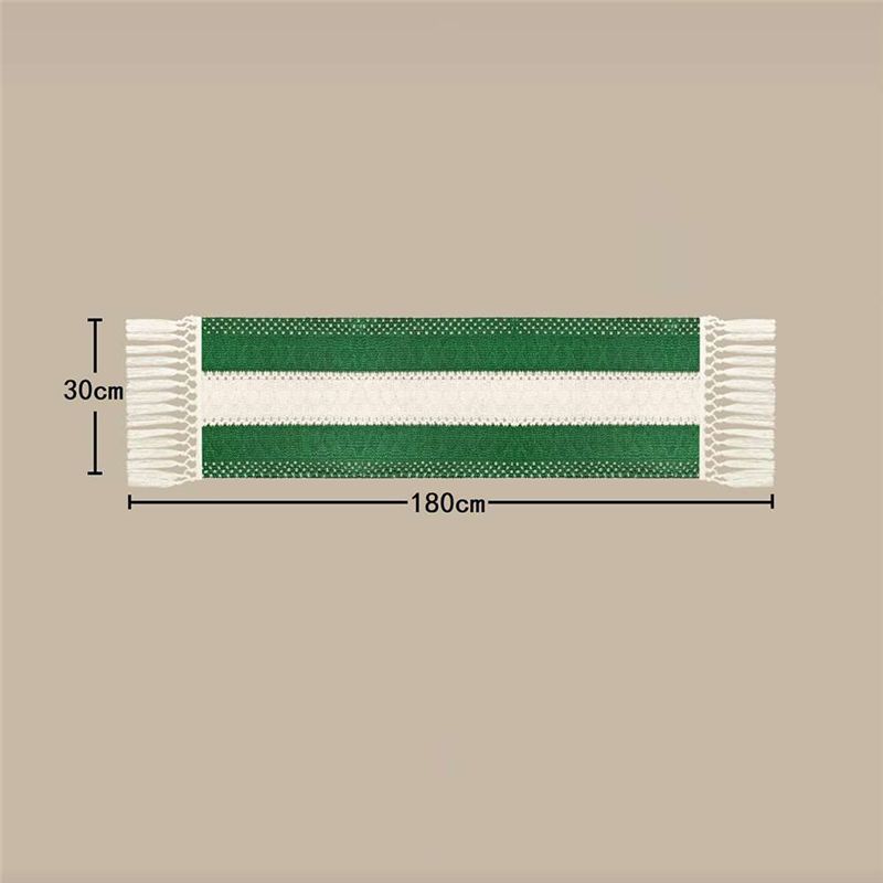 DT15 Boho Farmhouse Table Runn - Table Runner ulasan dan harga
