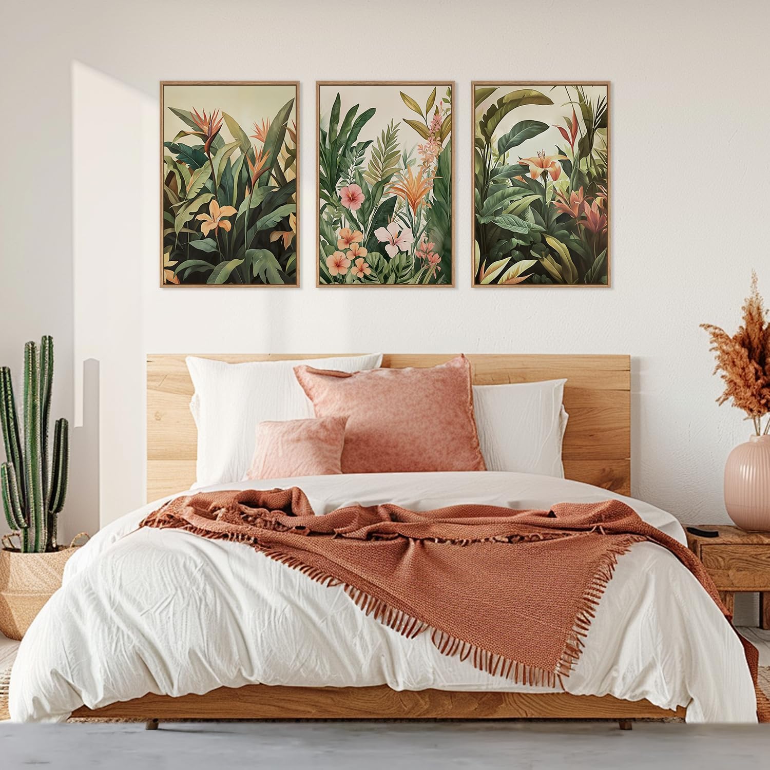 3pcs/set frameless Canvas Pain - Abstract Canvas Set ulasan dan harga